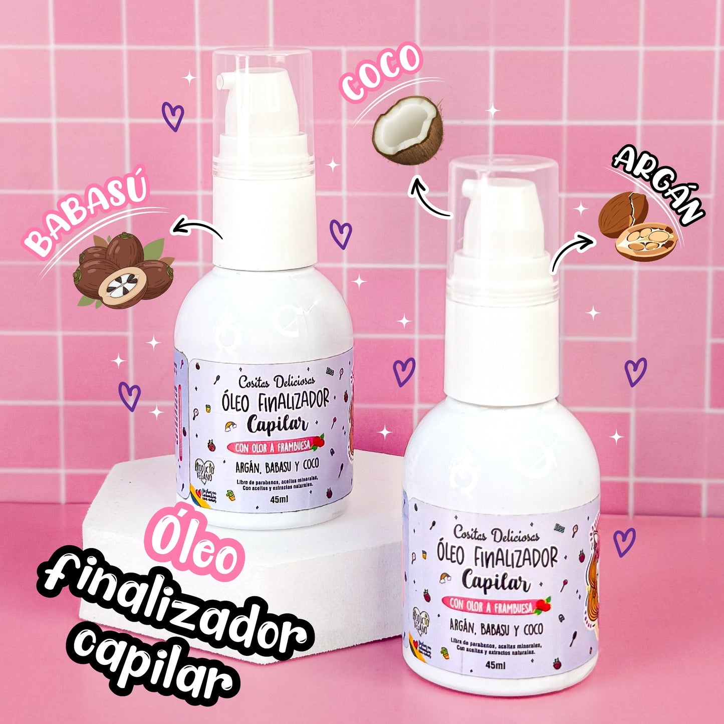 Óleo finalizador capilar 45ml