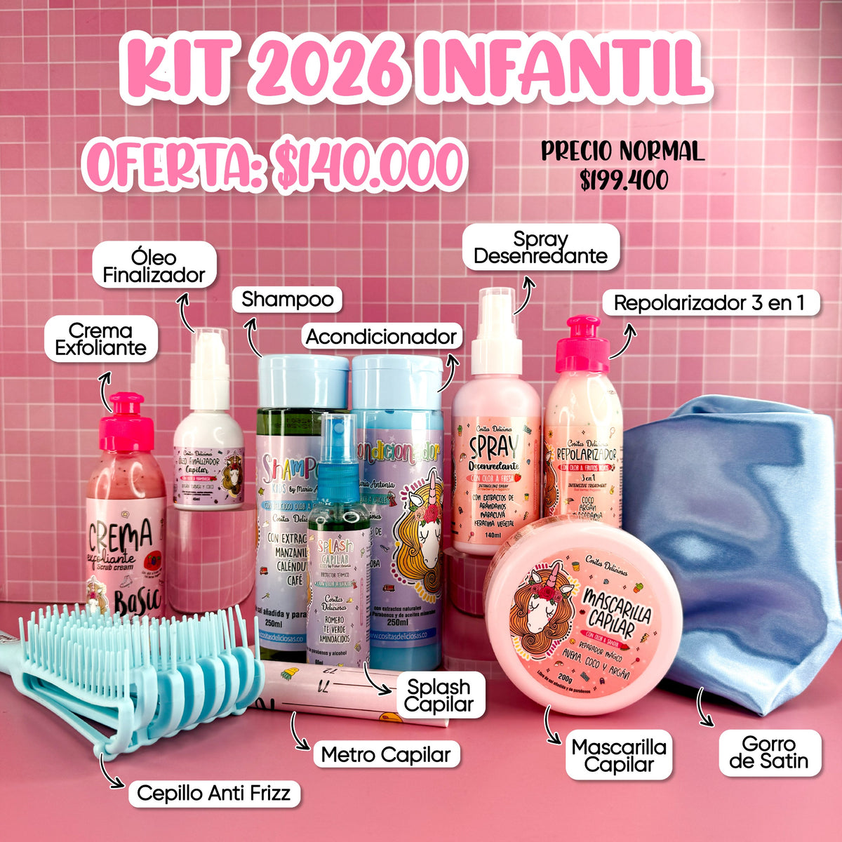 Kit 2026 Infantil