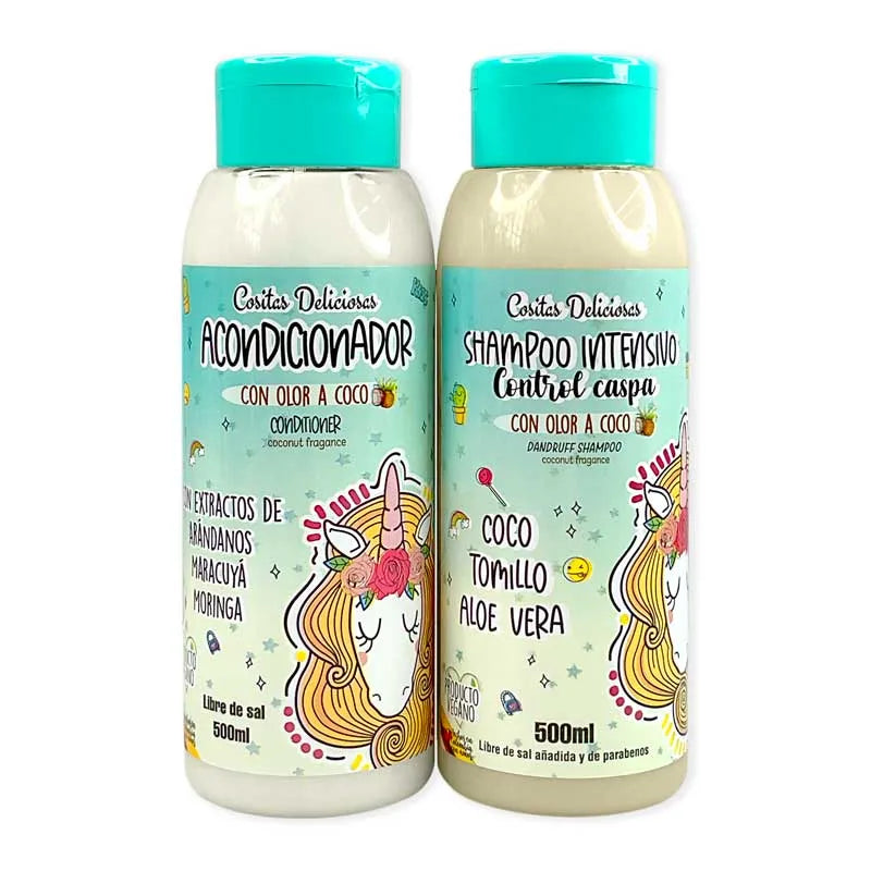 Kit básico anticaspa 500ml