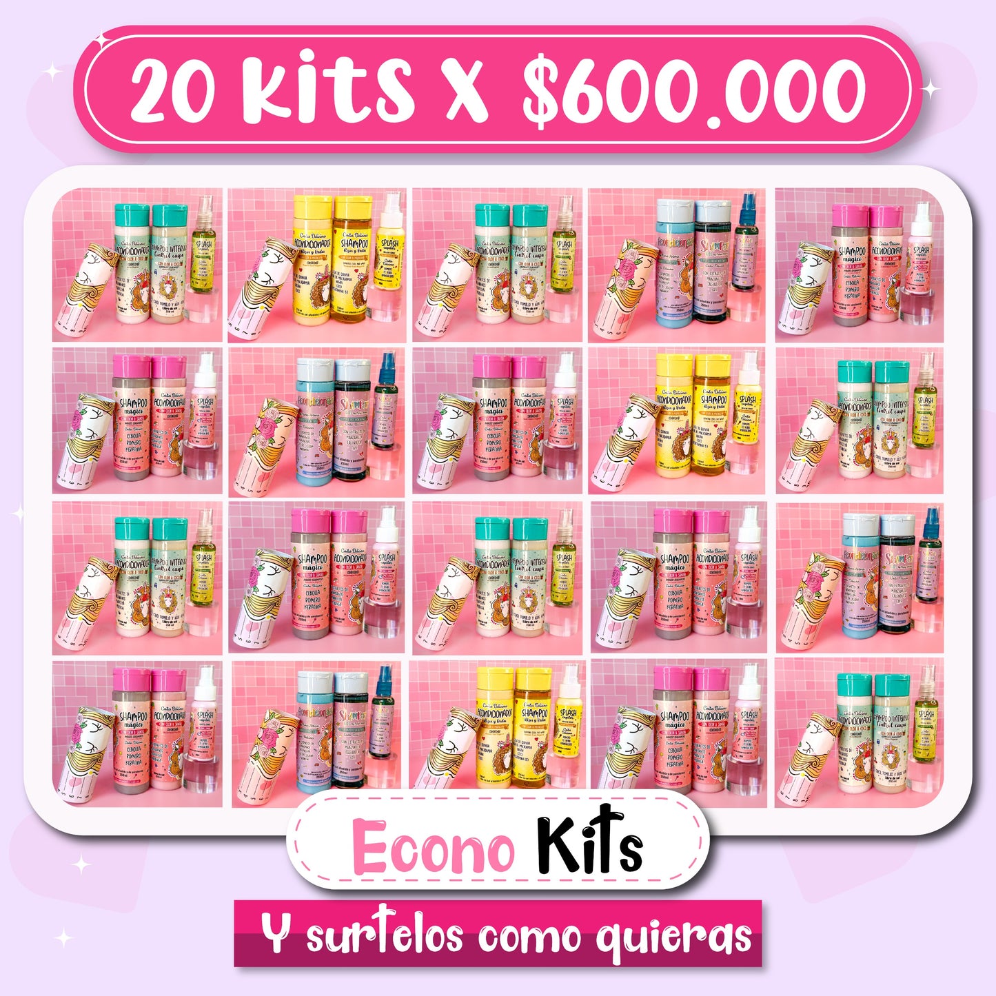 ECONOKITS 20 KITS X $600.000