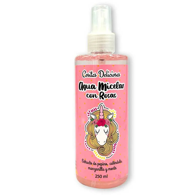 Agua micelar con rosas x250ml