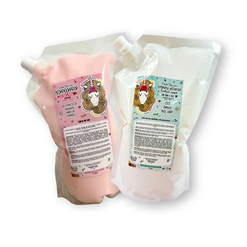Eco kit acondicionador anticaspa