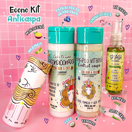 ECONO KIT 💚🦄 Anticaspa
