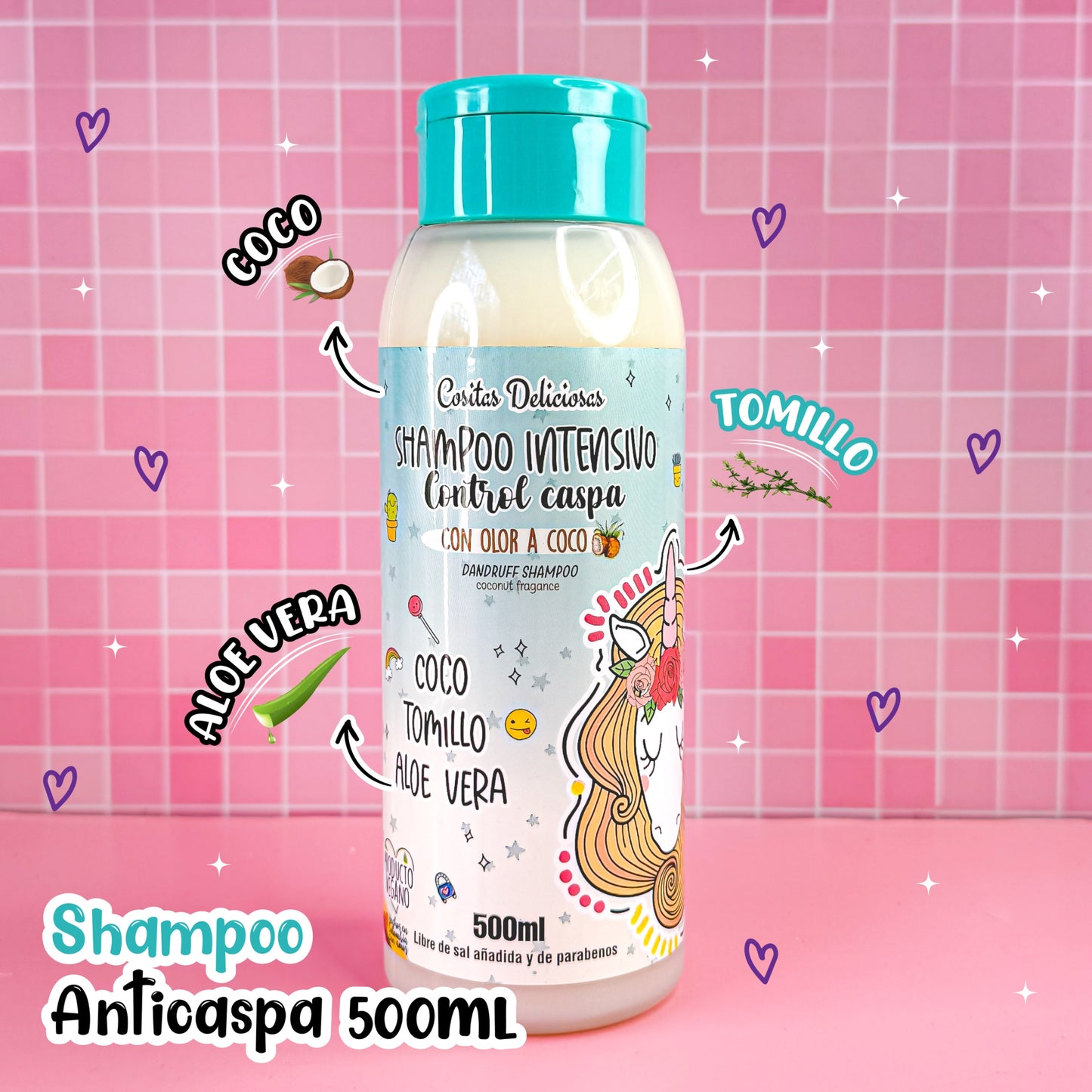 Shampoo anticaspa x500ml