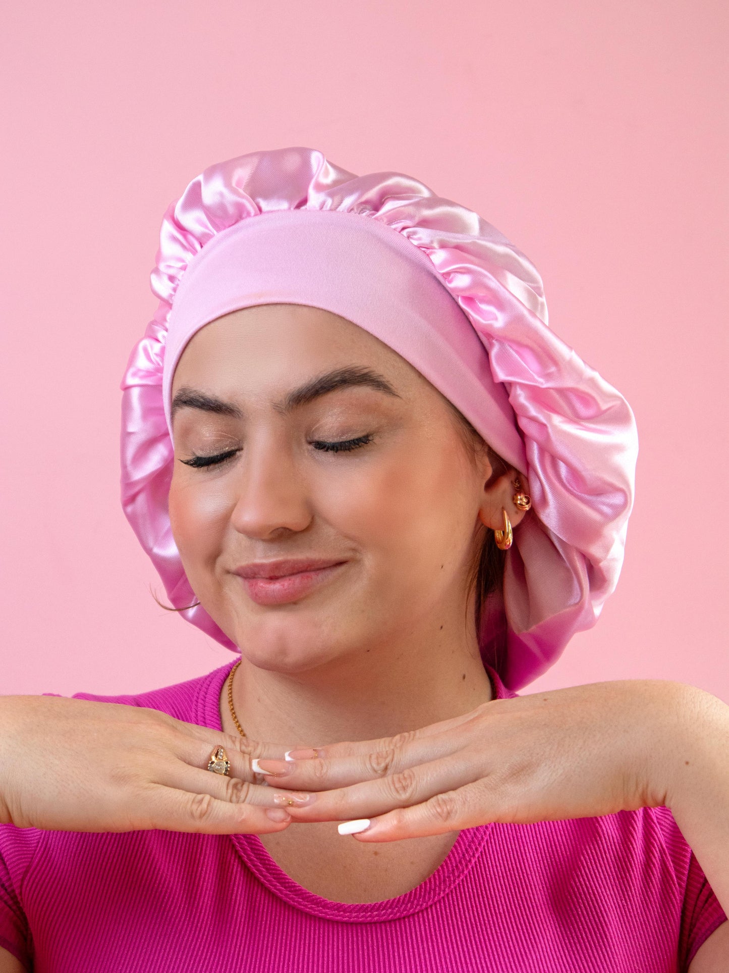 Gorro de satín