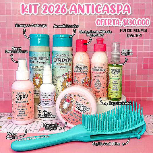 Kit 2026 Anticaspa