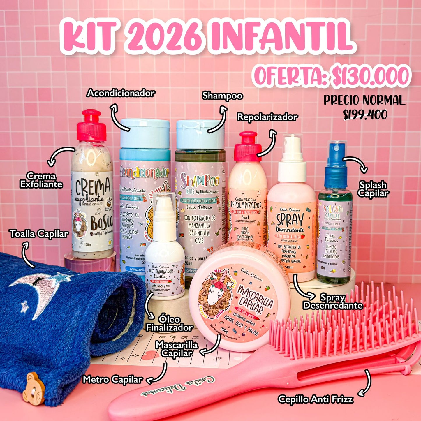 Kit 2026 Infantil