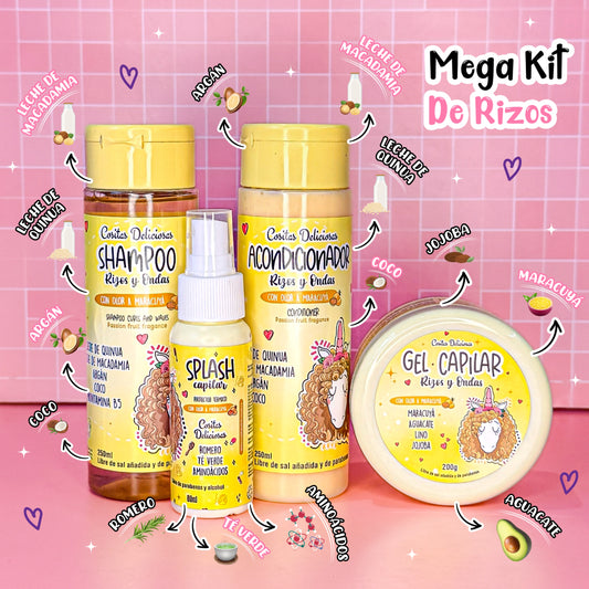 Mega Kit de Rizos