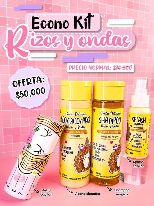 ECONO KIT 💛🦄 rizos y ondas