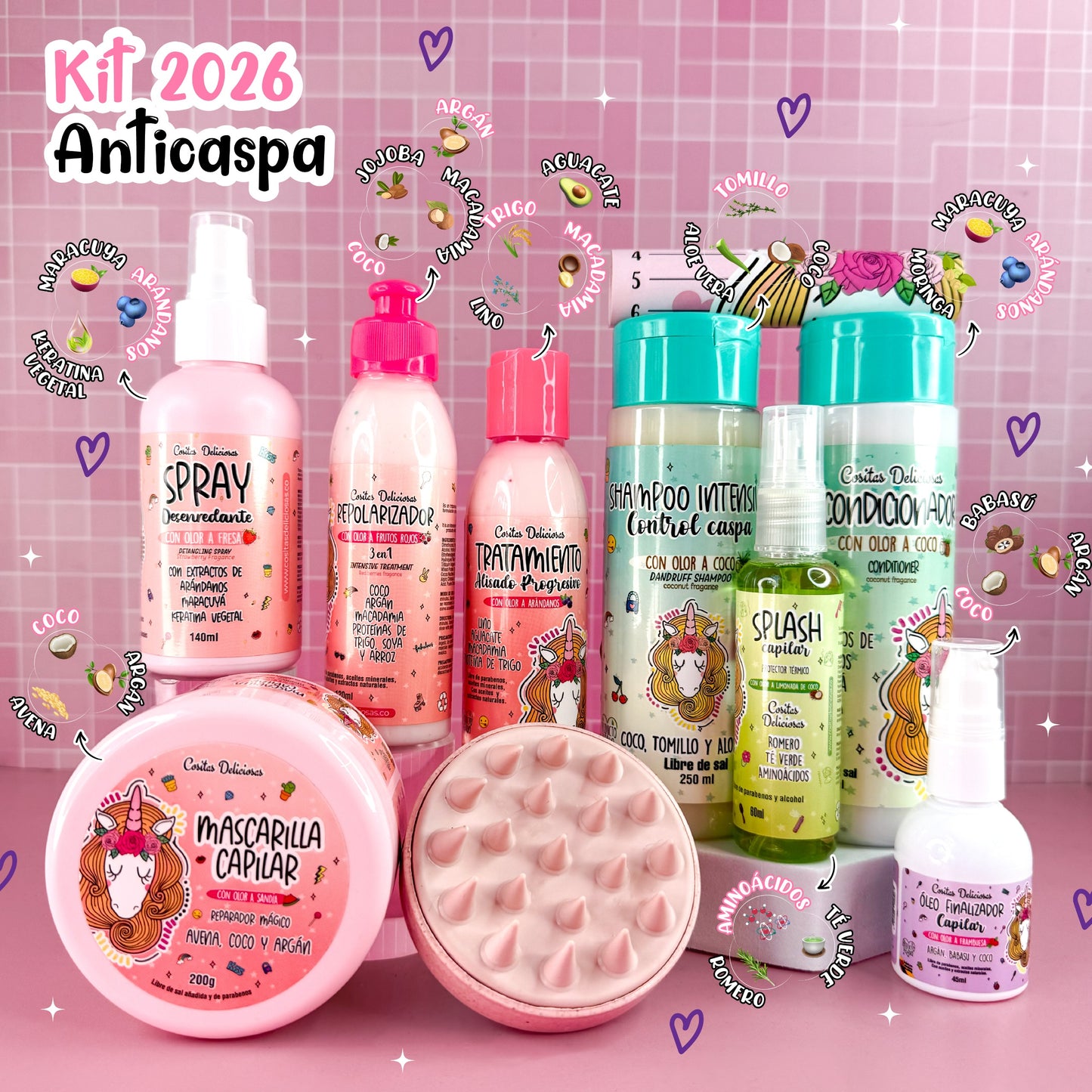 Kit 2026 Anticaspa