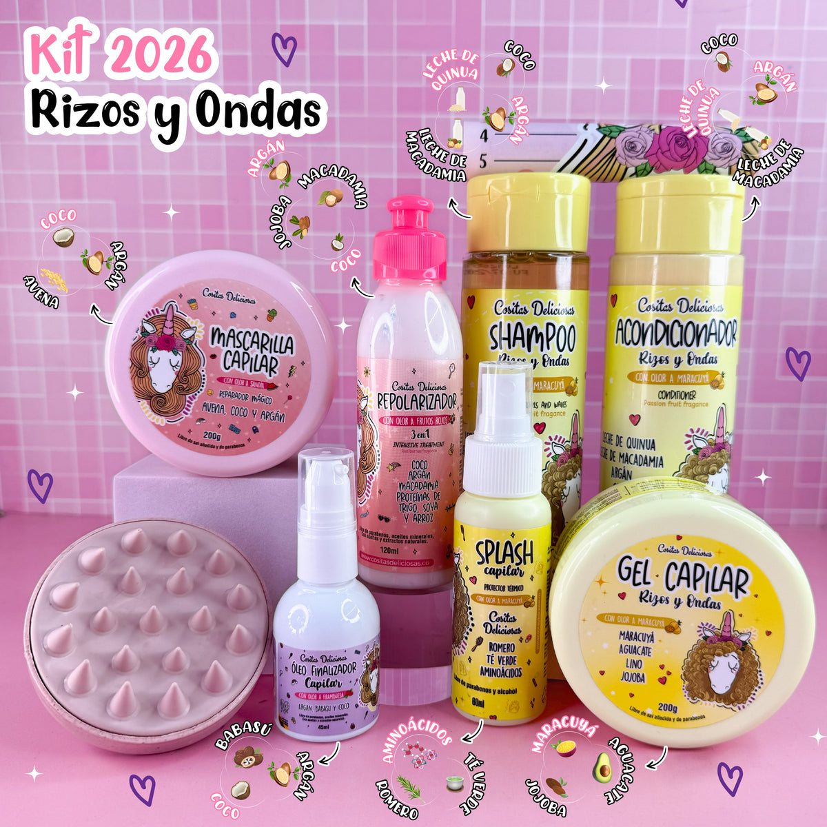 Kit 2026 Rizos y Ondas