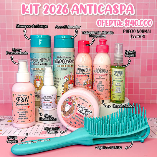 Kit 2026 Anticaspa