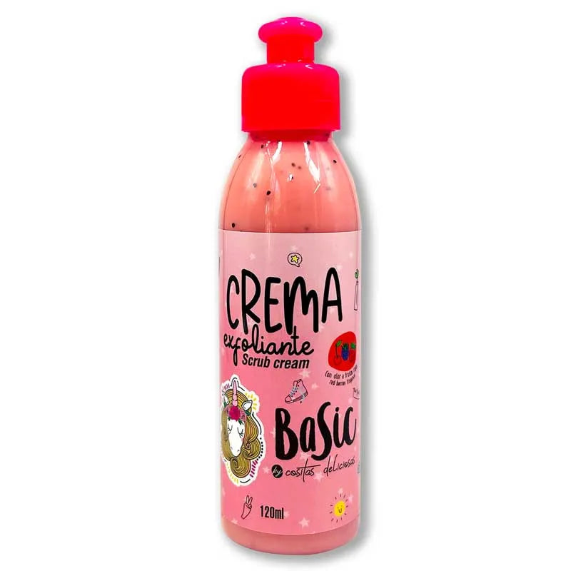 Crema exfoliante frutos rojos
