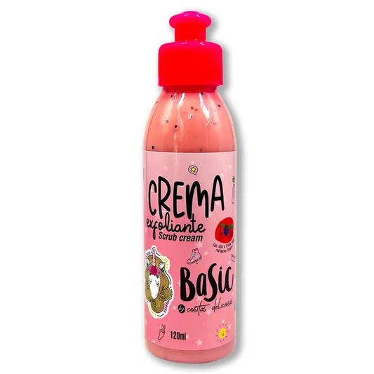 Crema exfoliante frutos rojos